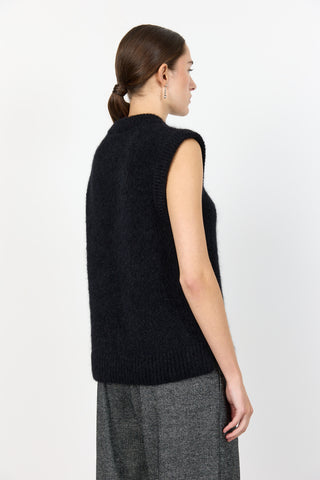 LR-NOREEN 5 Waistcoat Black