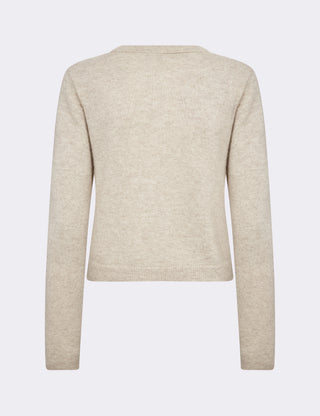 LR-ELOISE 15 Cardigan Light sand