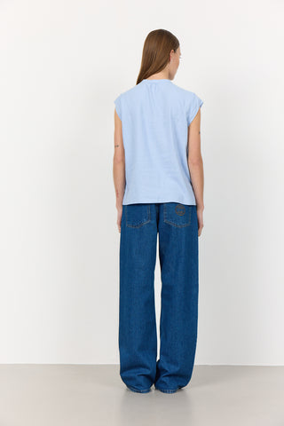 LR-NAJA 19 Blouse Light blue