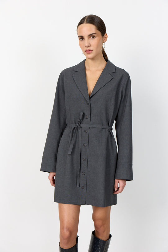 LR-PRESLEY 3 Dress Dark grey
