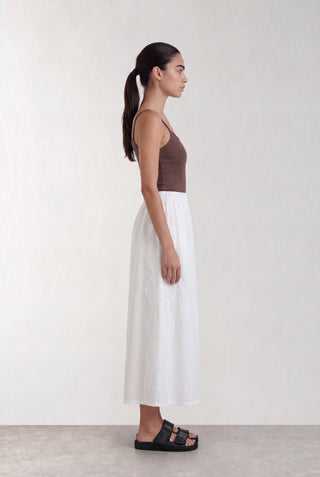 LR-ROSE 4 Skirt Off white