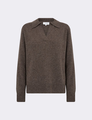 LR-ELOISE 5 Pullover Brown