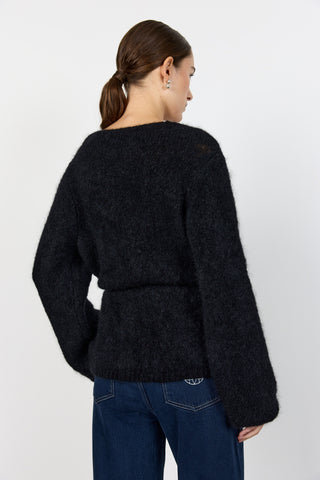 LR-NOREEN 7 Cardigan Black