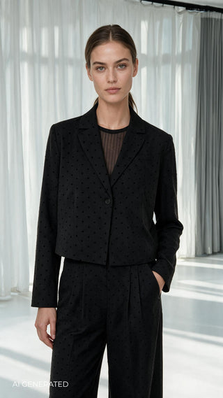 LR-URSULA 2 Blazer Black