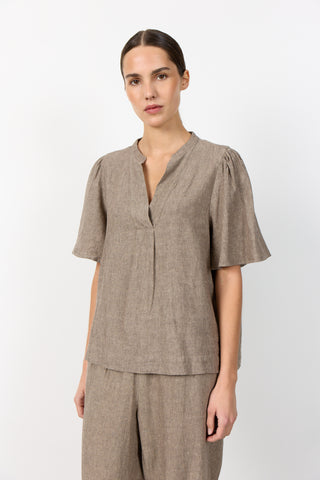 LR-NAJA 32 Blouse Camel