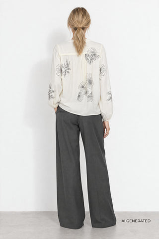 LR-ULRIKKE 2 Blouse Off white