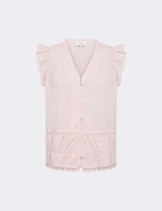 LR-ROSY 2 Blouse Light pink
