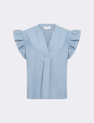 LR-LENNON 2 Top Light blue