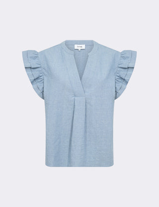 LR-LENNON 2 Top Light blue