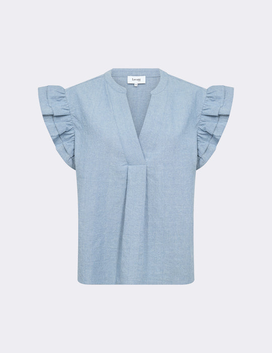 LR-LENNON 2 Top Light blue