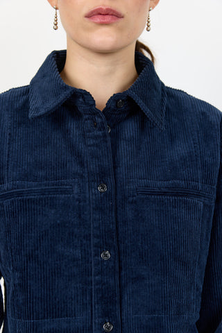 LR-ORLANDO 1 Shirt Dark blue