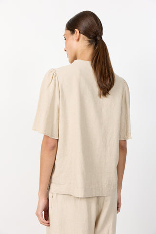 LR-NAJA 32 Blouse Light sand