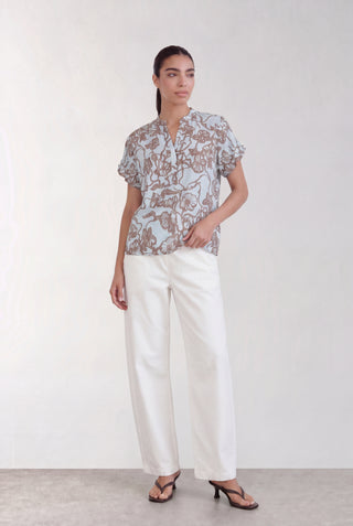 LR-RYA 1 Blouse Light blue