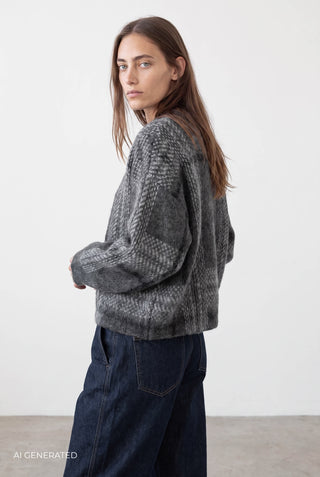 BL-ADDY YD 2 Knit Dark grey