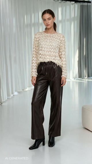 LR-UNION 2 Blouse Cream