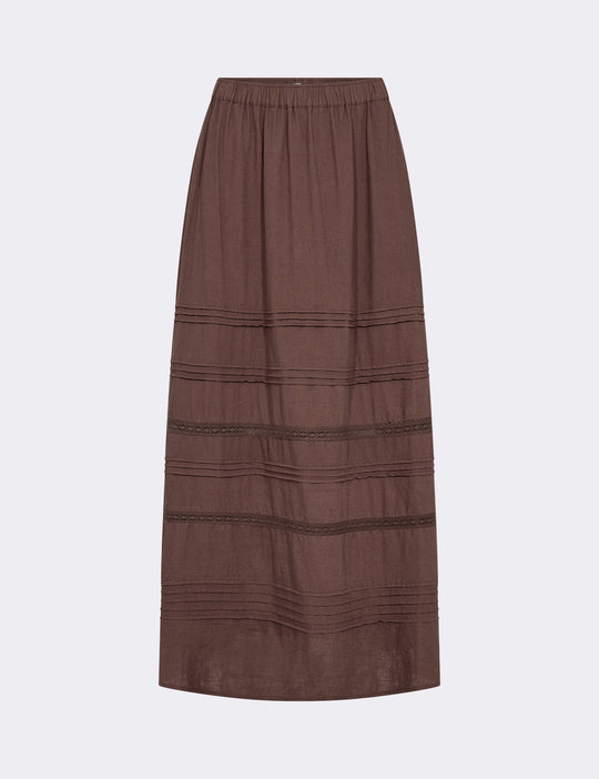 LR-NAJA 64 Skirt Brown