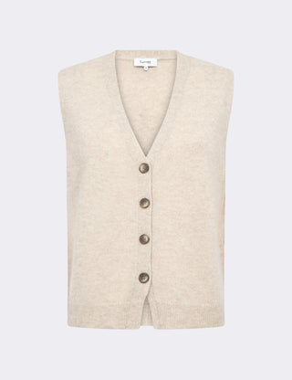 LR-ELOISE 10 Waistcoat Light sand