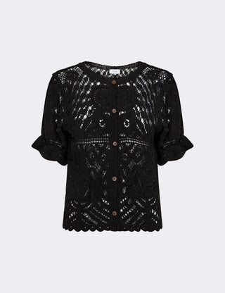 LR-ROSA 2 Blouse Black