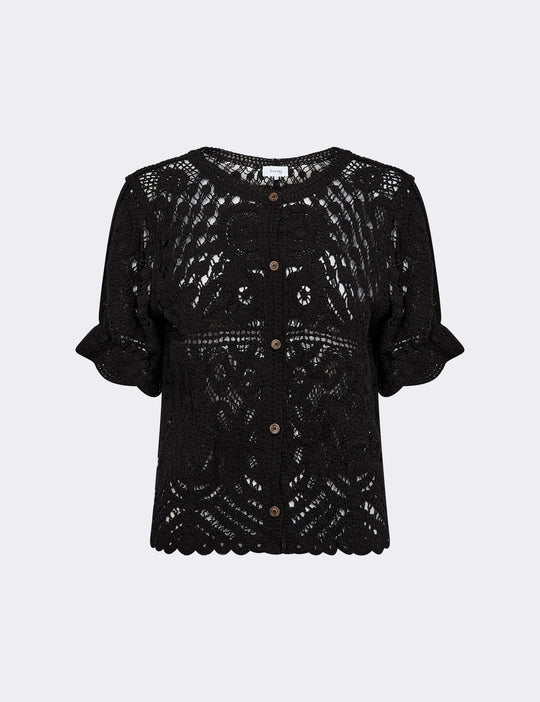 LR-ROSA 2 Blouse Black