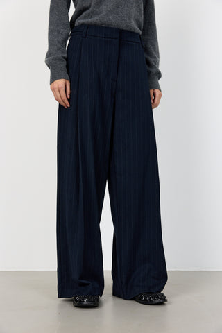 LR-OLIVIA 2 Pants Dark blue