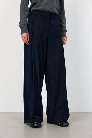 LR-OLIVIA 2 Pants Dark blue
