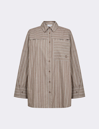 LR-NORAH 1 Shirt Light brown