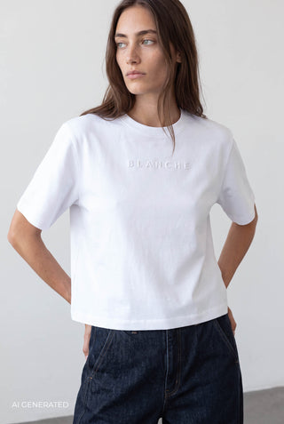 BL-ALONA ART 1 T-shirt White