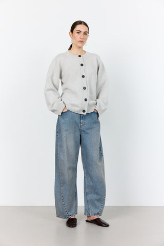 LR-PERLE 9 Cardigan Grey
