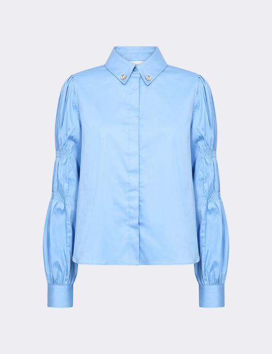 LR-ISLA SOLID 143 Shirt Light blue