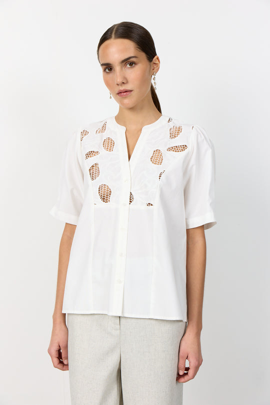 LR-PARKER 1 Blouse Off white