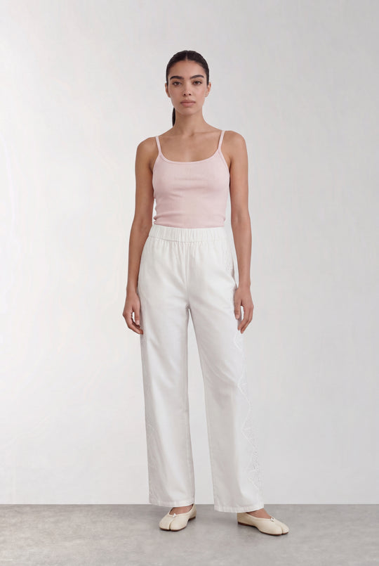 LR-ROSE 1 Pants Off white