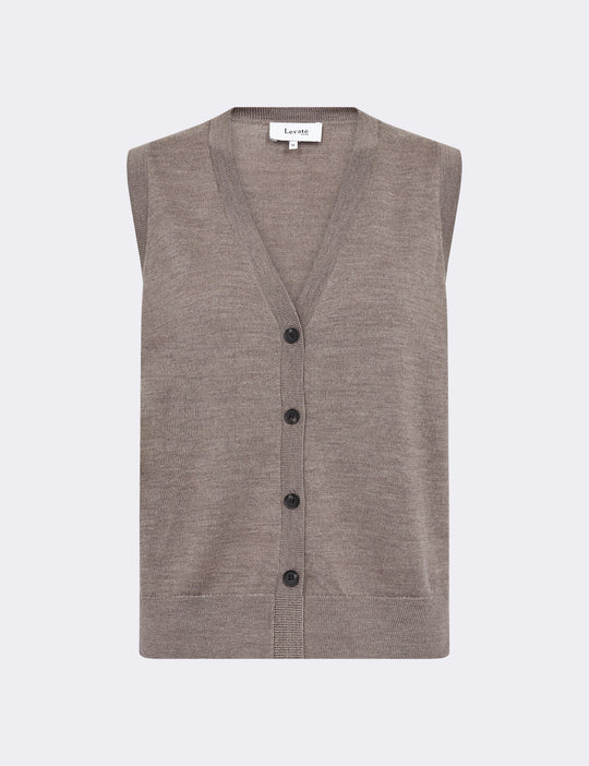 LR-ISMAILA 20 Waistcoat Camel