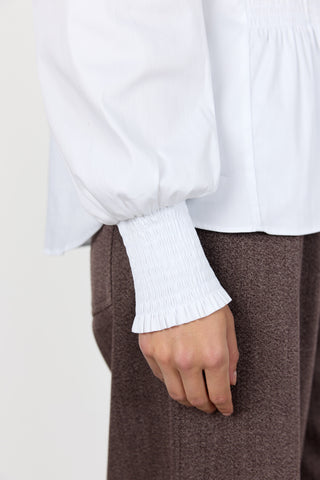 LR-ISLA SOLID 117 Shirt White