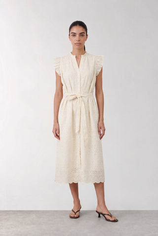 LR-ROSALINA 3 Dress Off white