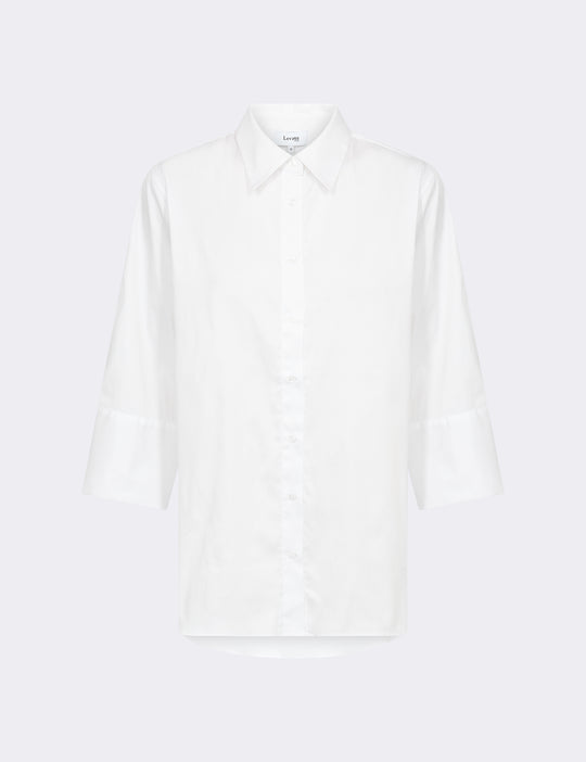 LR-ISLA SOLID 124 Shirt White