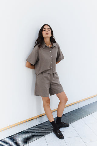 LR-RONIA 1 Shirt Brown