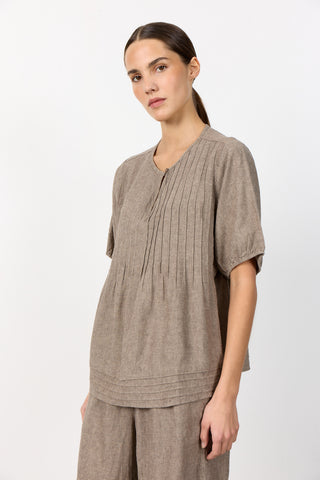 LR-NAJA 54 Blouse Camel