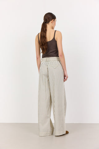 LR-LUCILLA 1 Pants Dark brown