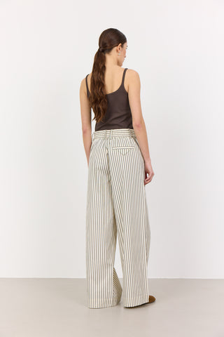 LR-LUCILLA 1 Pants Dark brown
