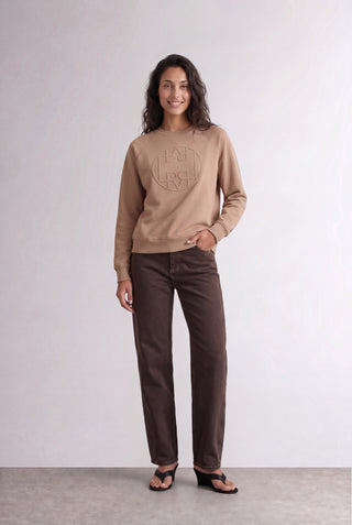 LR-NUKA 11 Sweatshirt Light brown