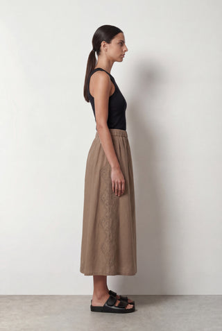 LR-ROSE 4 Skirt Brown