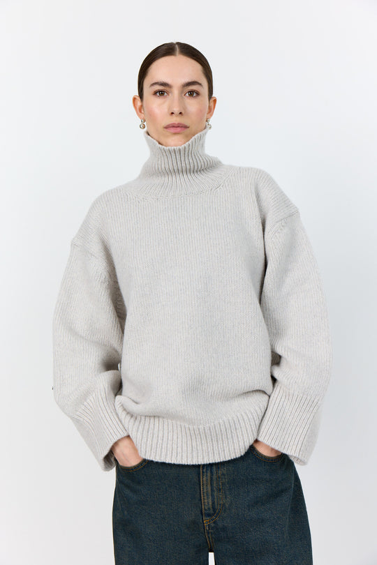 LR-PERLE 3 Pullover Grey