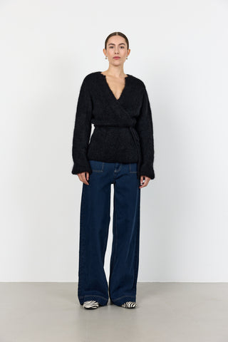 LR-NOREEN 7 Cardigan Black