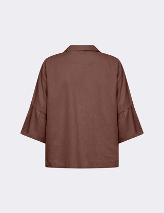 LR-NAJA 53 Blouse Brown