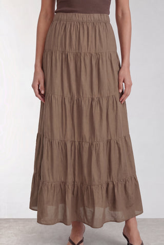 LR-ROSY 1 Skirt Brown