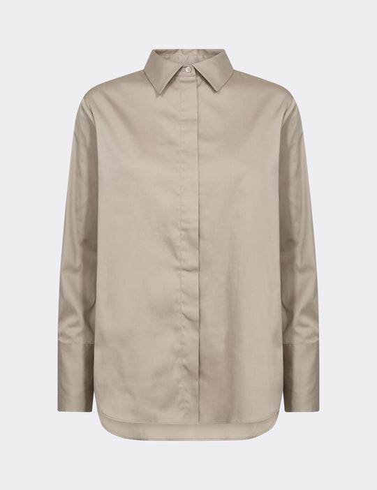 LR-ISLA SOLID 7 Shirt Grey