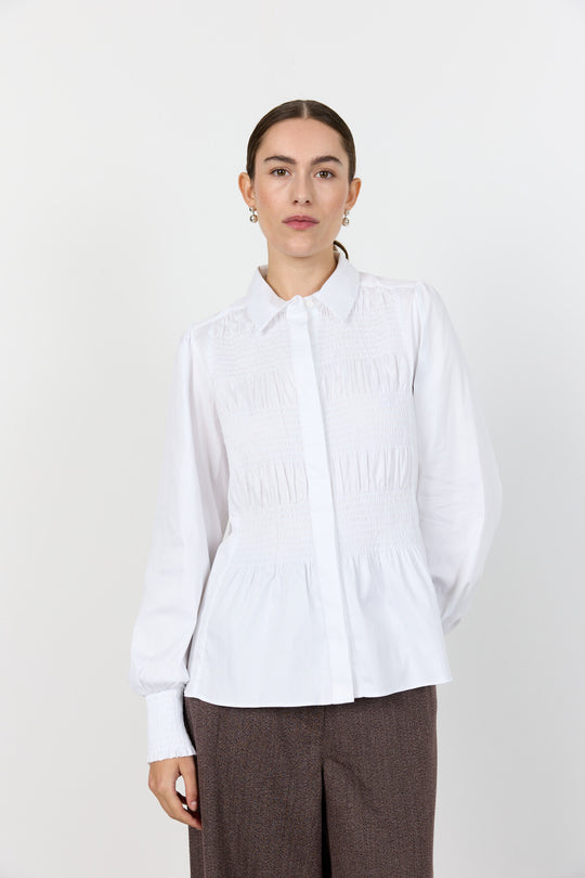 LR-ISLA SOLID 117 Shirt White