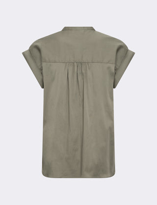 LR-ISLA SOLID 122 Blouse Brown