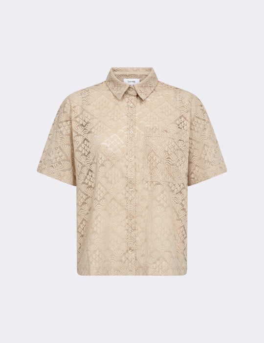 LR-LAYLA 3 Shirt Light sand