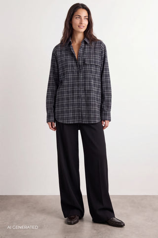 LR-TALMA 2 Shirt Dark blue